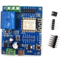 Moduł przekaźnika WiFi ESP8266 z ESP-12F DC 8-80V / 5V USB do Arduino